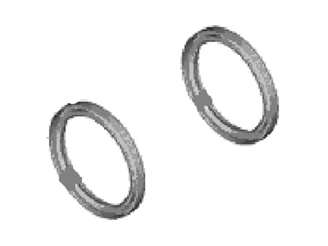 8/5.7 つる様 Ninja ZX400RR Titanium Rear Axle Nut Kit Spears Racing