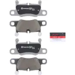 Brembo ceramic brake pad and UV coated PVT drilled brake disc kit