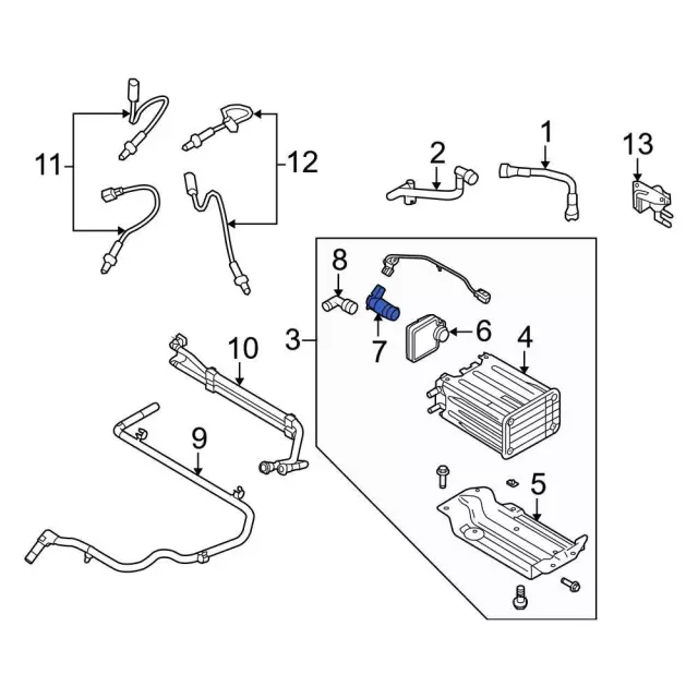 F75Z-9F945-CA - Vapor Canister Purge Solenoid | Ford Parts Direct