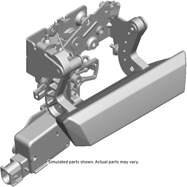 Bright Chrome Tailgate Handle