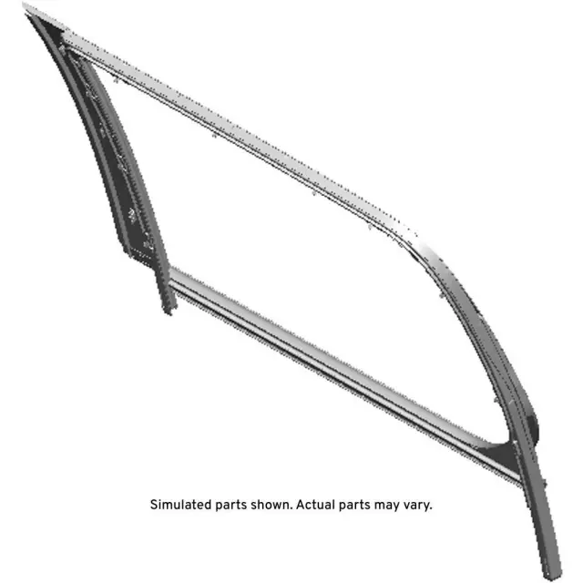 Inserti Decorative Per Bisacce Honda GL1800 Gold Wing 2001-2010 – Show Chrome Accessories 52-612 – Set 4 Pezzi Cromati