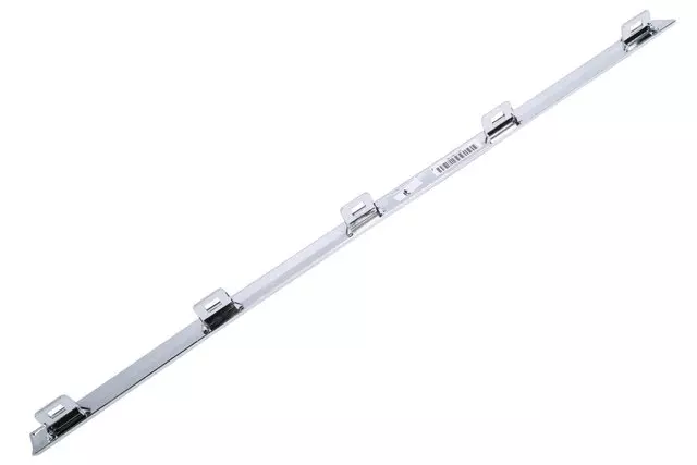 Exterior Bright Chrome Rear Driver Side Door Molding Insert