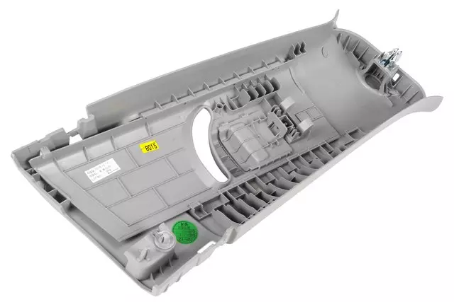 Light Ash Gray Driver Side Center Pillar Upper Trim Panel