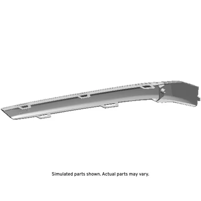 2022-2024 Chevrolet Exterior Bright Chrome Front Passenger Side