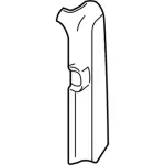 OEM NEW 2015-2019 Ford Transit 150 250 XLT Cargo Van Outer Pillar Bk3Z-6141039-B