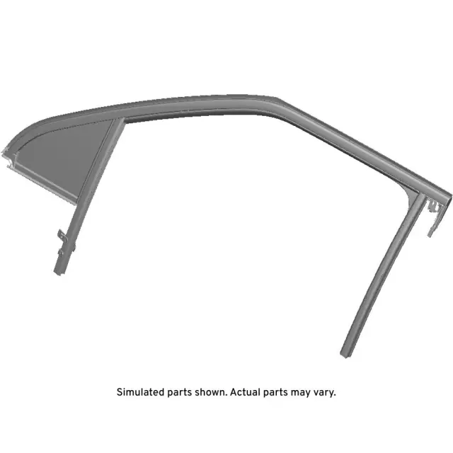 Front Driver Side Door Window Weatherstrip