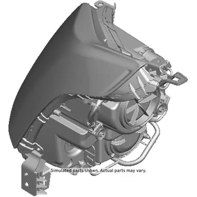 Driver Side Headlamp Assembly