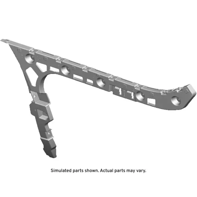 Passenger Side Bumper Cover Support Rail