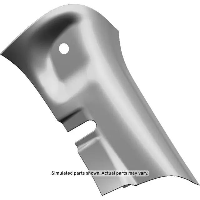 Light Oak Passenger Side Body Side Window Rear Garnish Molding