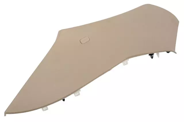 Light Cashmere Driver Side Body Side Window Rear Garnish Molding