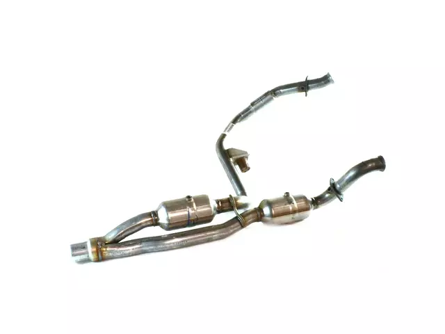Exhaust Pipe And Converter