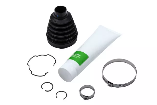 Front Driver Side Wheel Half-Shaft Constant Velocity (CV) Inner Boot Kit with Clamps and Rings