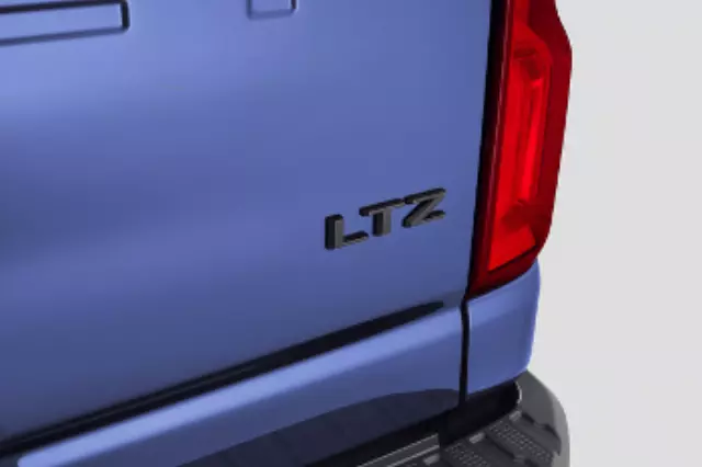 Exterior Trim, Nameplate Package, 2500 HD Ltz