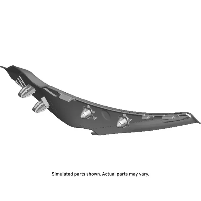 Driver Side Air Inlet Grille Panel Extension