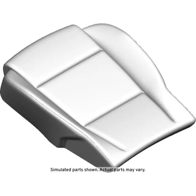 Light Platinum Passenger Seat Cushion Cover