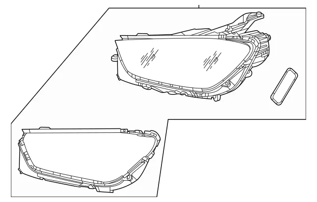 167-906-47-11 - Lamp Unit 2020-2025 Mercedes-Benz | Mercedes