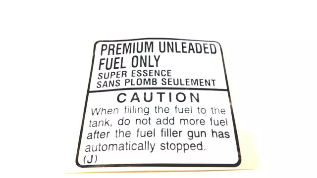 Fuel Label