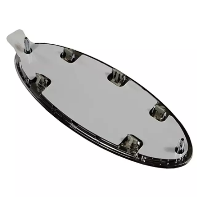 thumbnail interactive-video image 1 of Genuine Ford Transit Rear Back Door Emblem - OEM CK4Z-1542528-A - Blue Oval (15-25 Transit) 1 of 3