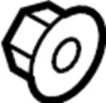 Bumper Cover Lower Clip