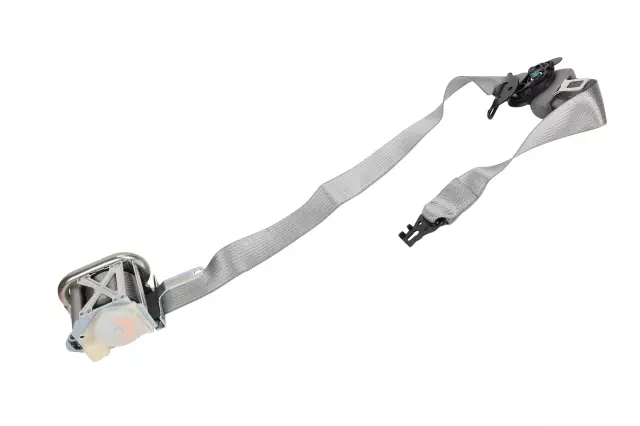 Medium Titanium Driver Seat Belt with Retractor and Pre-Tensioner