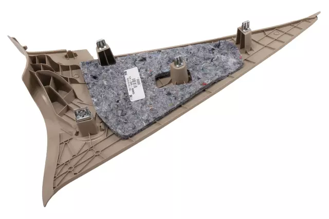 Light Neutral Passenger Side Body Side Rear Window Garnish Molding