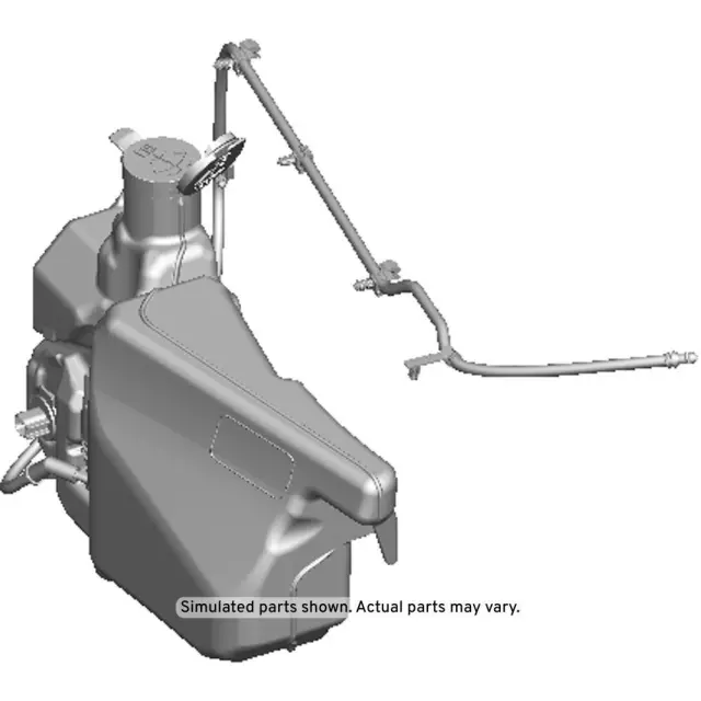Windshield Washer Solvent Container