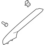 2012-2018 Ford Focus - Windshield Pillar Trim
