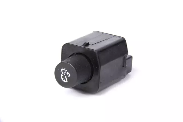 Black Instrument Panel Dimmer Switch