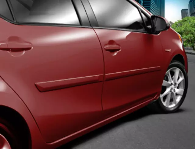 Molding, Body Side, Barcelona Red Metallic