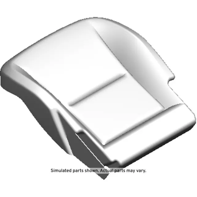 Light Neutral Passenger Seat Cushion Cover