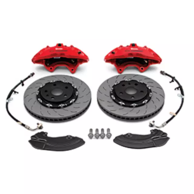 Brembo(R) Performance Front Brake Package (Six-Piston Calipers, Camaro Ls/Left And Ss)