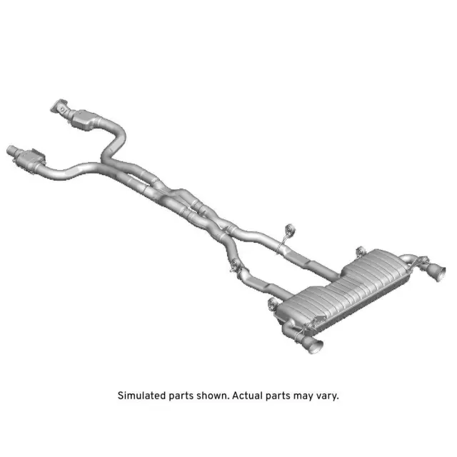 84864960 - Exhaust Muffler with Exhaust Aftertreatment #84465354 