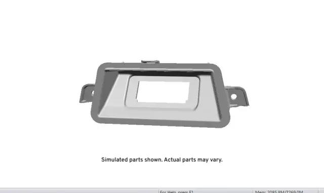 Primed Liftgate Outside Handle Bracket