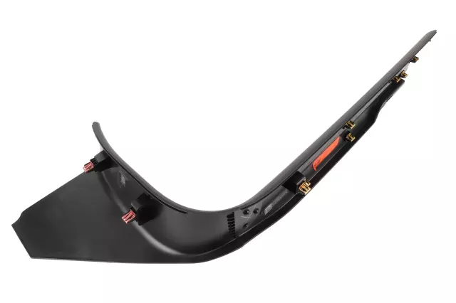 Jet Black Front Driver Side Door Sill Garnish Molding