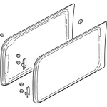 2003-2006 Ford Expedition - Quarter Glass