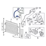 2020-2022 Ford - Suction Line