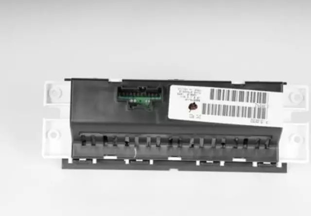 Auxiliary Heating and Air Conditioning Control Panel