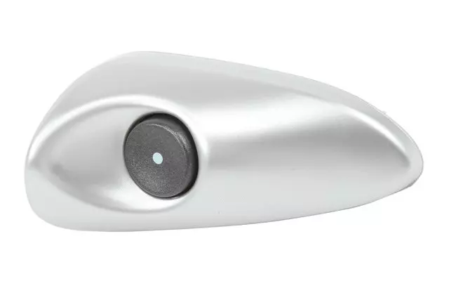 Low Gloss Satin Nickel Driver Side Door Latch Release Switch Bezel
