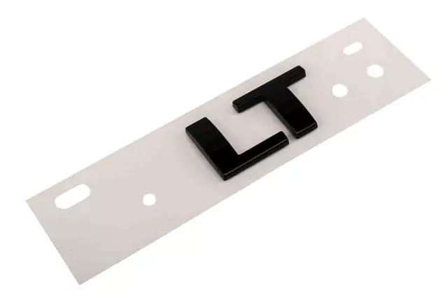 Black C-Pillar Trim Level Name Plate
