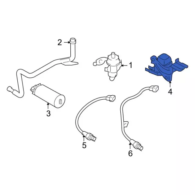 6f9z9f945aa - Ford Vapor Canister Purge Solenoid | Levittown Ford