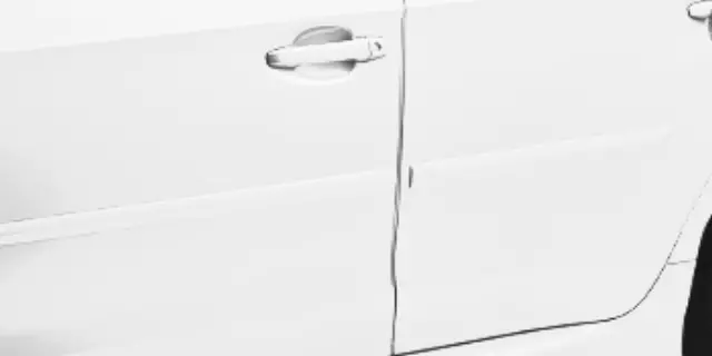 Door Edge Guard - Crystal White Pearl
