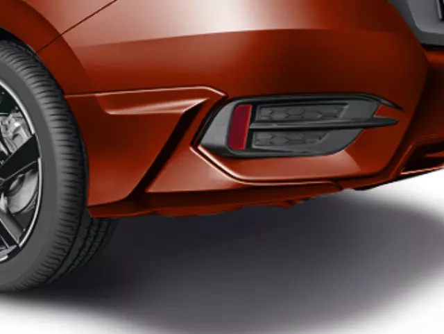 Rear Under-Body Spoilers - Passion Red Pearl