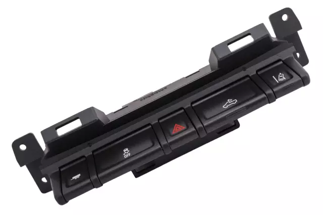 Black Vehicle Stability Control System Switch