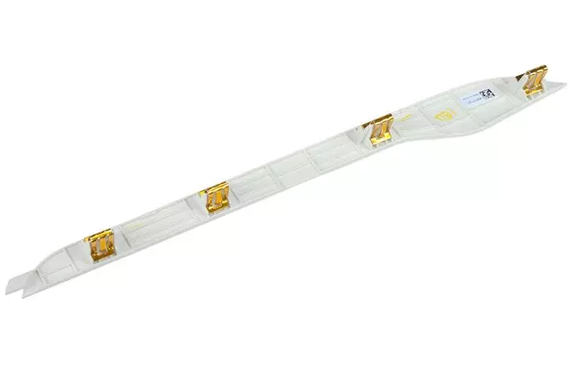 Winter White Metallic Front Passenger Side Door Trim Panel Applique