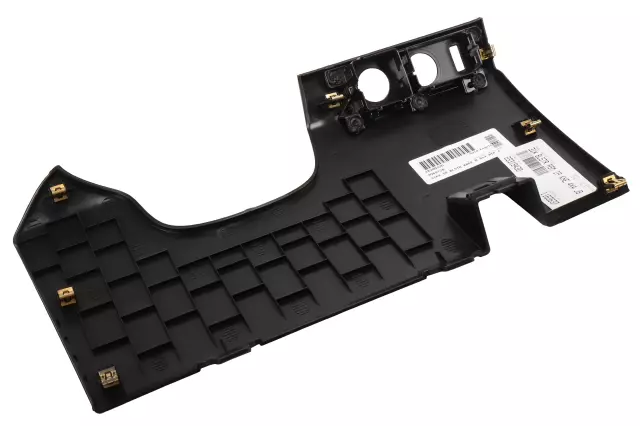 Jet Black Instrument Panel Knee Bolster