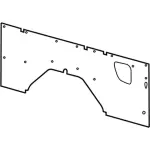 Interior Quarter Panel Trim Panel