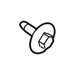 2011-2016 Ford - Fender Lower Bolt