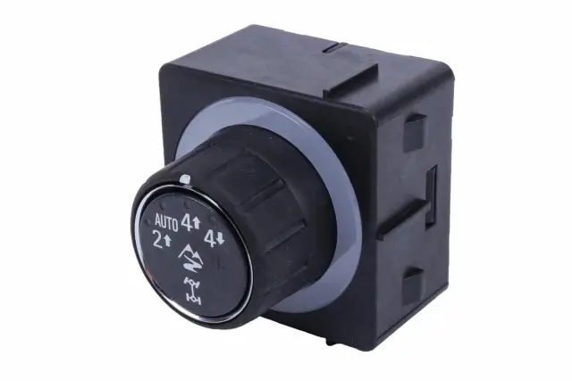 Genuine GM Black Carbon Metallic Transfer Case Selector Switch 84306930