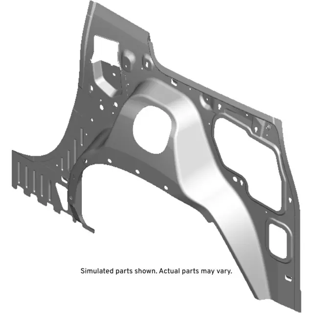 Driver Side Quarter Lower Inner Panel