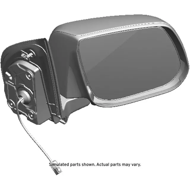 Primed Passenger Side Door Mirror Housing